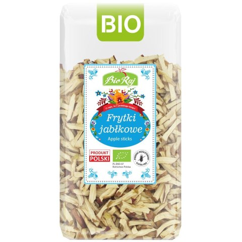 FRYTKI JABŁKOWE BEZGLUTENOWE BIO (POLSKA) 60 g - BIO RAJ