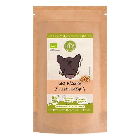 KASZKA ORKISZOWA Z CIECIERZYCĄ BEZ DODATKU CUKRÓW BIO 200 g - HELPA