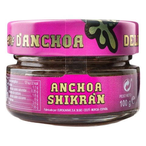 KAWIOR Z ANCHOIS (SARDELI) 100 g - EUROCAVIAR (SHIKRAN)