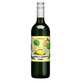KOMBUCHA O SMAKU IMBIRU I LIMONKI BIO 750 ml - DELIKATNA