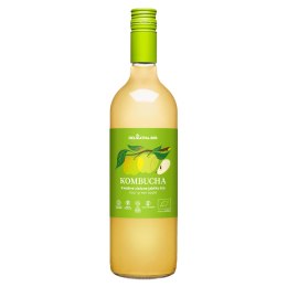 KOMBUCHA O SMAKU KWAŚNEGO ZIELONEGO JABŁKA BIO 750 ml - DELIKATNA