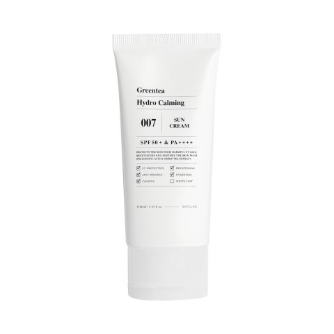 KREM PRZECIWSŁONECZNY KOREAŃSKI NAWILŻAJĄCY ZIELONA HERBATA SPF 50+ 60 ml - BARULAB (PRODUKT SEZONOWY)