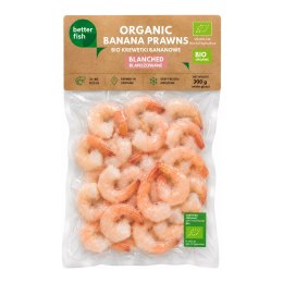 KREWETKI BANANOWE BLANSZOWANE MROŻONE BIO 225 g - BETTER FISH
