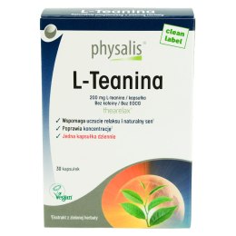 L-TEANINA 30 KAPSUŁEK - PHYSALIS