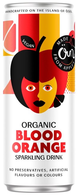 LEMONIADA POMARAŃCZOWA BIO 250 ml - OUN