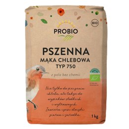 MĄKA PSZENNA CHLEBOWA TYP 750 BIO 1 kg - PROBIO