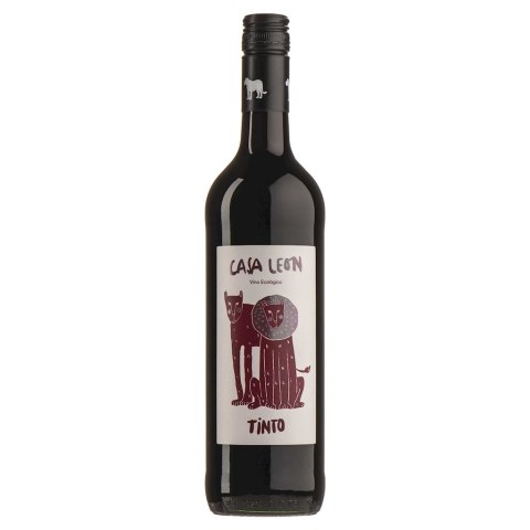 WINO CZERWONE WYTRAWNE BIO 0,75 L (HISZPANIA) - CASA LEON